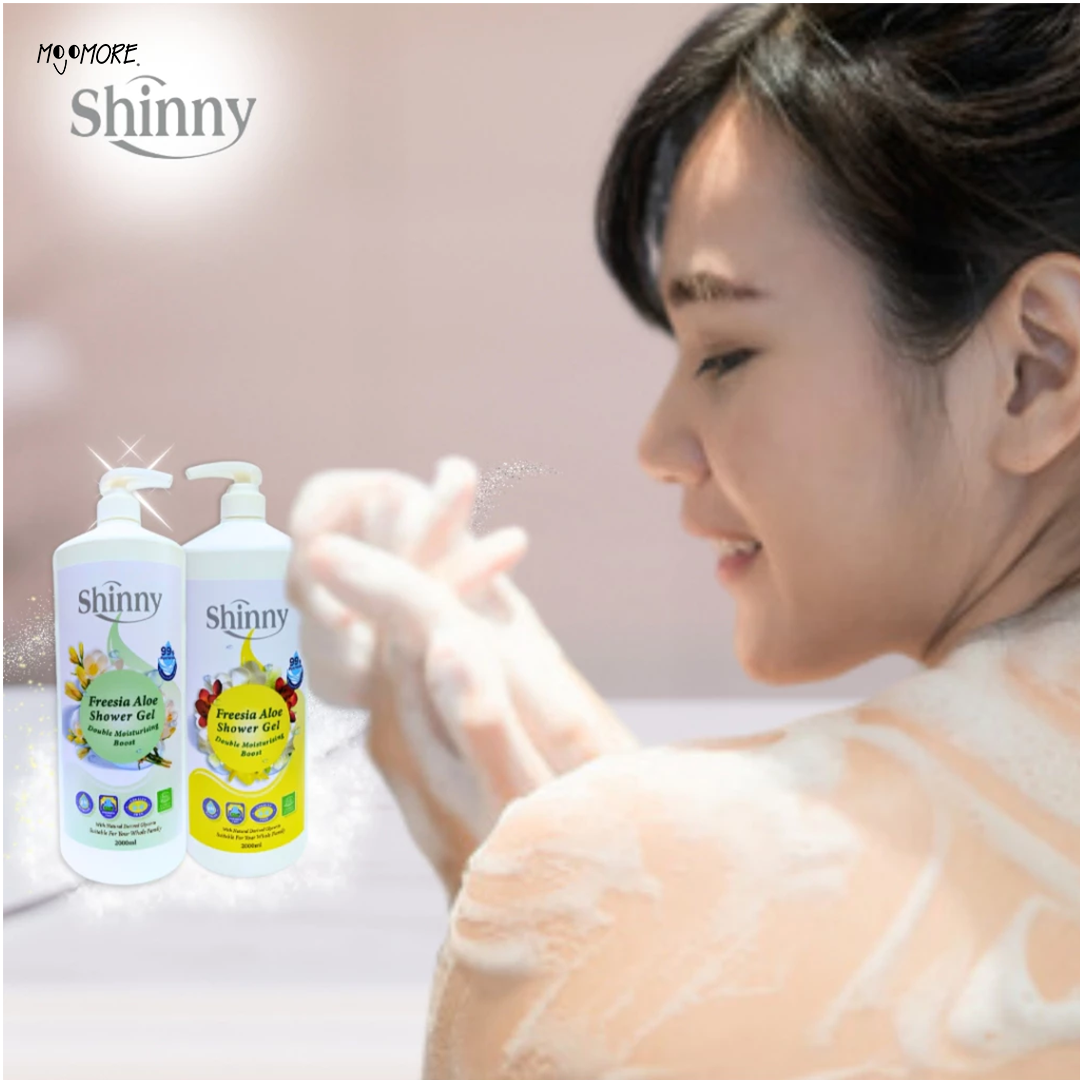 Shinny Shower Gel 2L Shower Gel Shampoo Mandi Wangi Body Wash