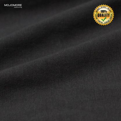 MOJOMORE Grey Plus Size T Shirt Plain Oversized Kosong 100% Cotton 170GSM Unisex  Baju Man Women