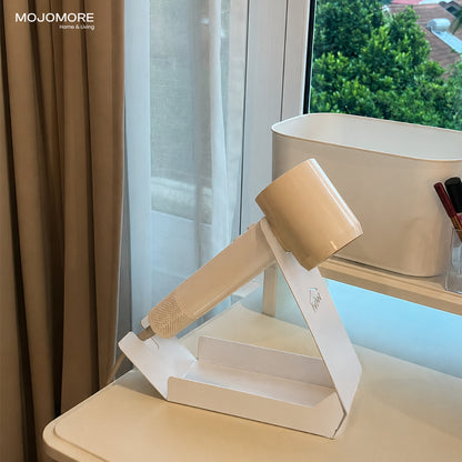 MOJOMORE Desktop Standing Hair Dryer Holder | Hands-Free Hair Straightener | Curling Iron Stand