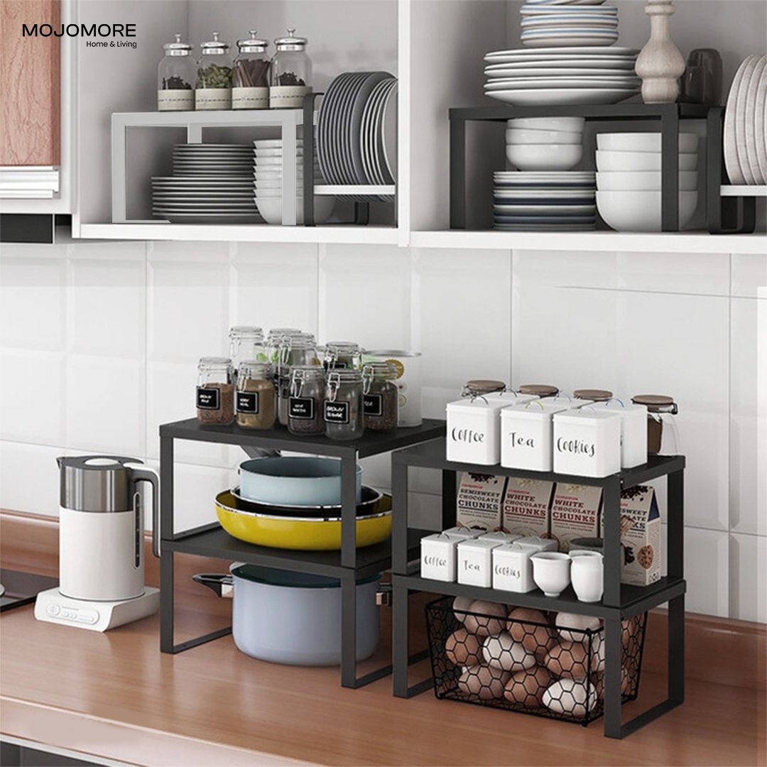 Expandable Stackable Organizer Rack