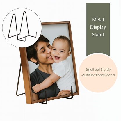 MOJOMORE Display Stand Storage Rack Metal Display Stands For Picture Book Photo Magazine Artistic Racks
