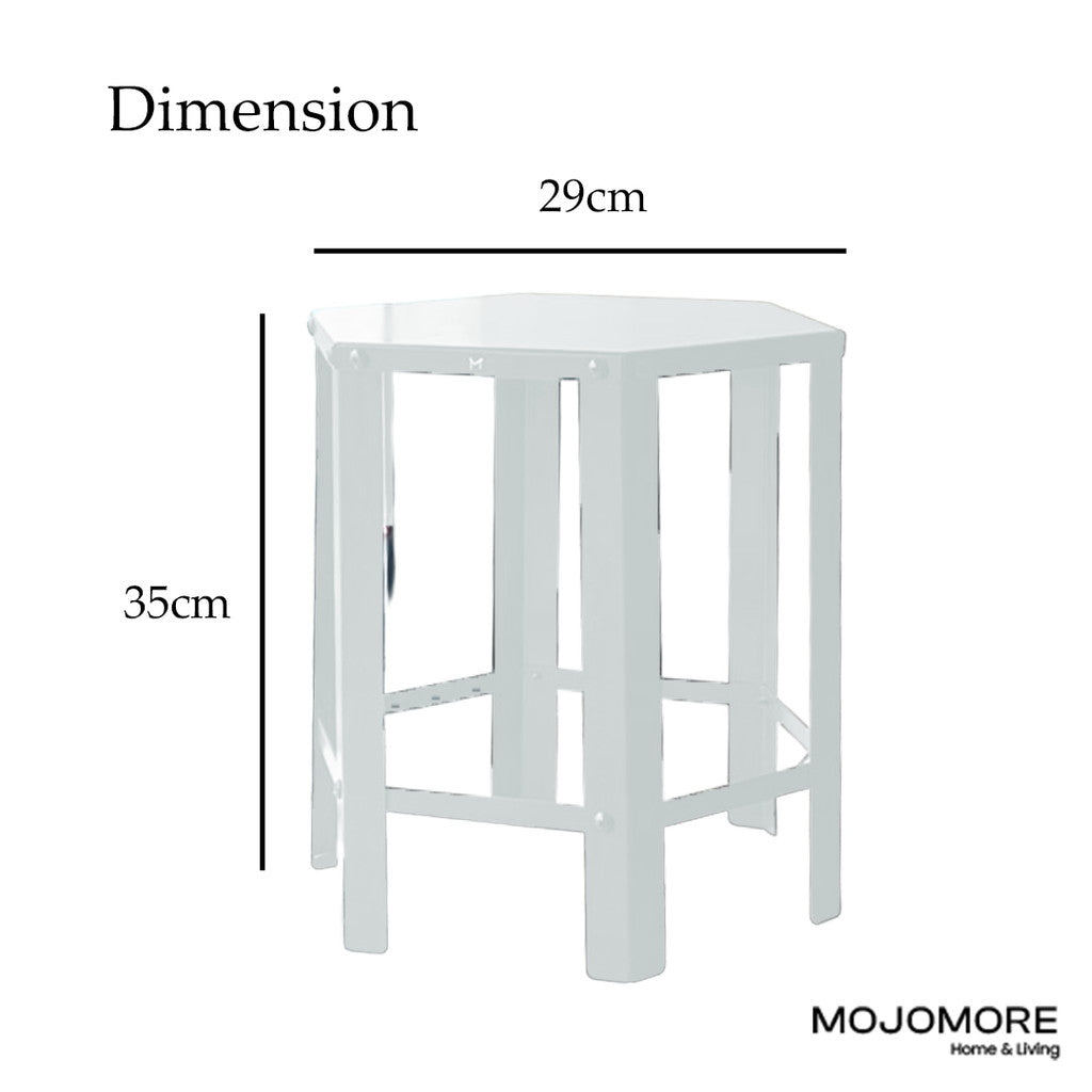 Hexagon Side Table