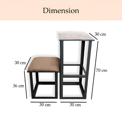 Bar Stool with Cushion - Mojomore