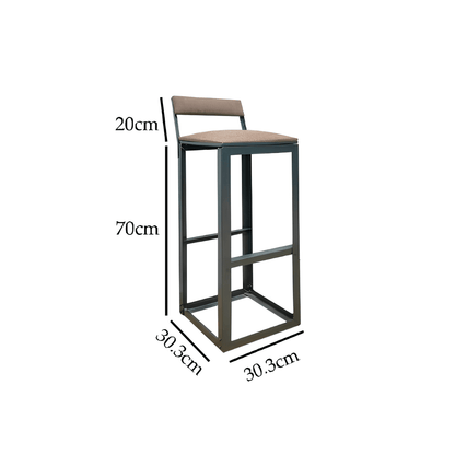 Bar Stool with Cushion - Mojomore