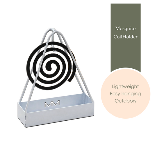 MOJOMORE Creative Mosquito Coil Holder Home Decor Triangular-shaped Triangle Holder Coil Hanging Rack