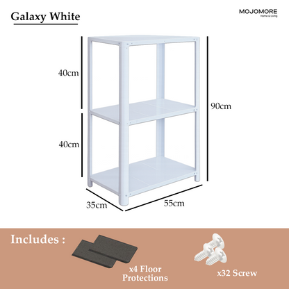 MOJOMORE Curve Multipurpose 3 Layer Heavy Duty Water Filter Purifier Rack Rak Cuckoo Meja Coway