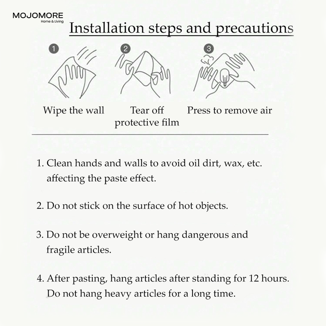 Mojomore Wall Hooks Seamless Screw, No-Punch Strong Adhesive Hook Screws ,Kitchen Bathroom Brackets Fixed Nail,Reusable