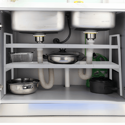 Extendable Under Sink Rack - Mojomore