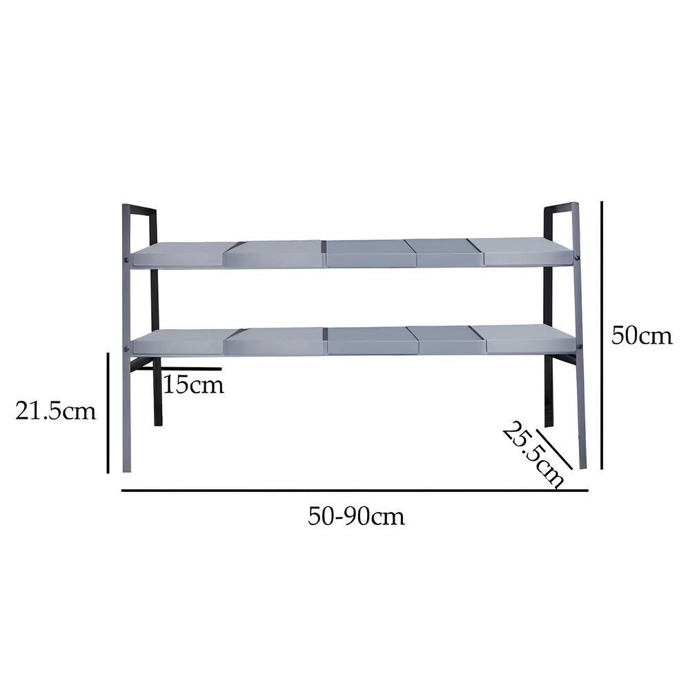 Extendable Under Sink Rack – Mojomore