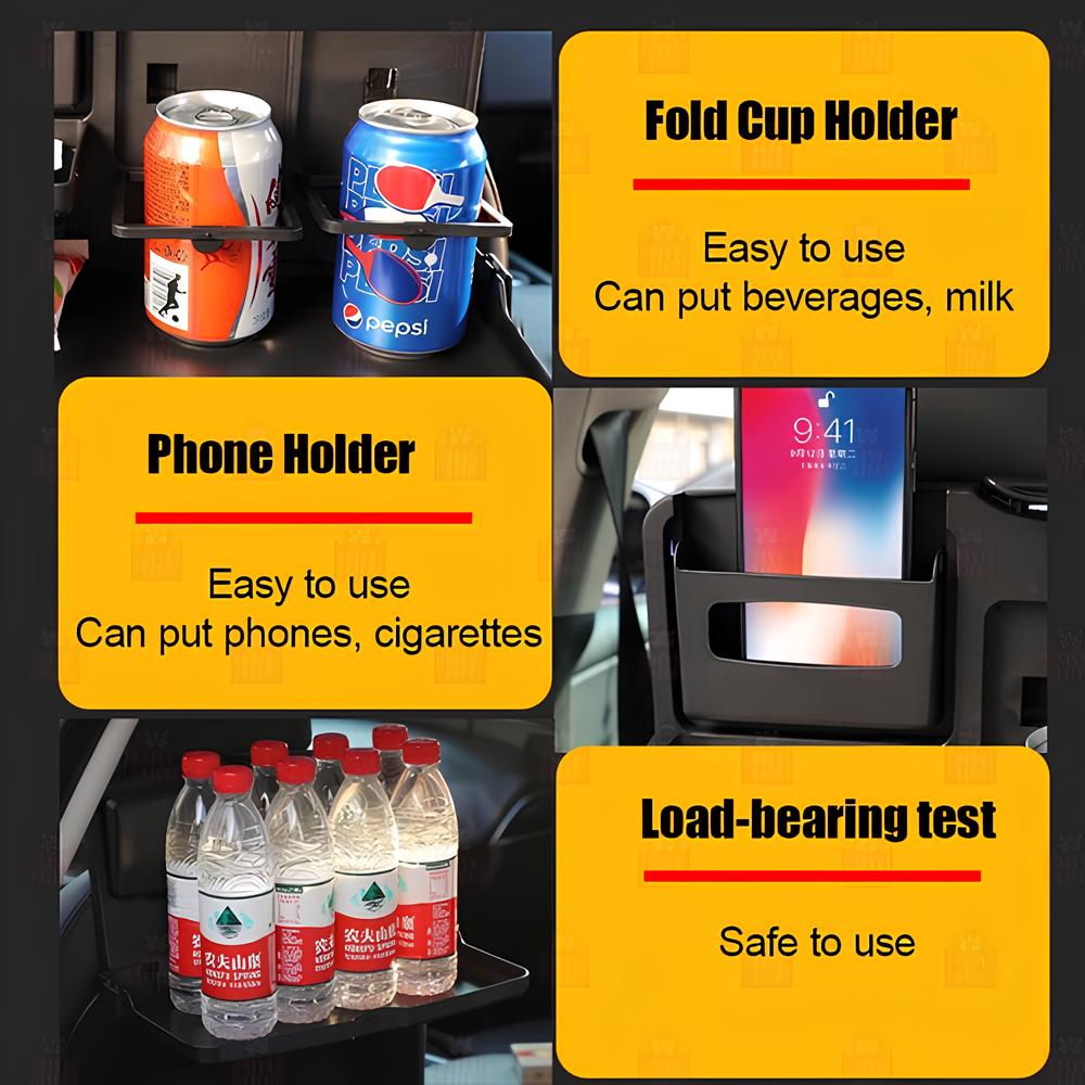 Foldable Car Food Tray