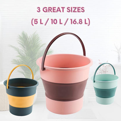 Foldable Collapsible Water Bucket - Mojomore