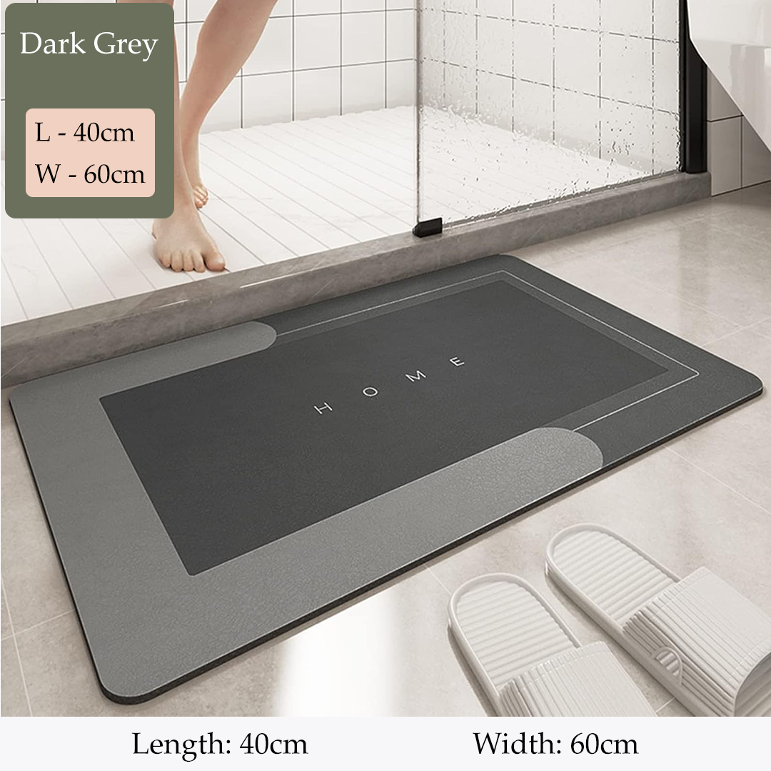 MOJOMORE 30x40/40x60/50x60 Anti Slip Kitchen Absorbent Mat Drying Pad Table Sink Dining Alas Pinggan Mej