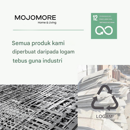 [Clearance] MOJOMORE Metal Bookend Book Stand