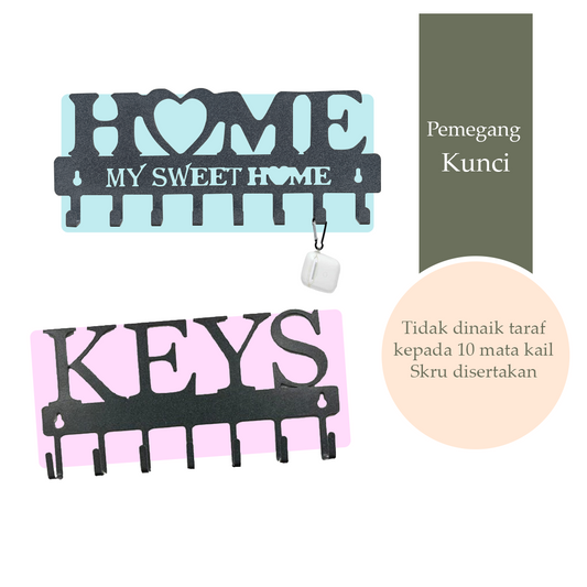 MOJOMORE Metal Key Holder Custom Made