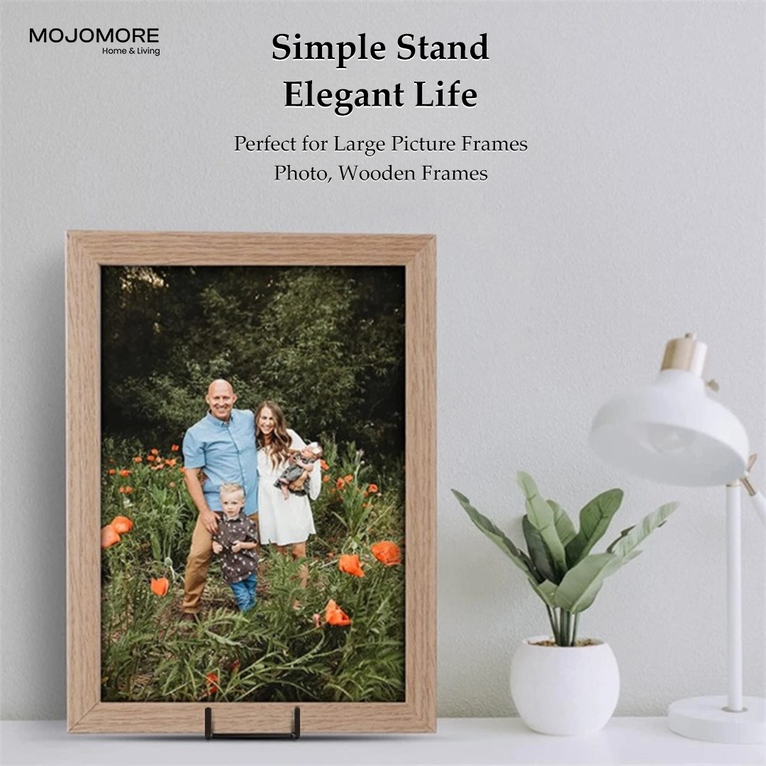 MOJOMORE Display Stand Storage Rack Metal Display Stands For Picture Book Photo Magazine Artistic Racks