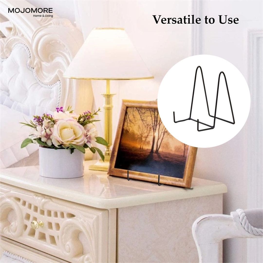 MOJOMORE Display Stand Storage Rack Metal Display Stands For Picture Book Photo Magazine Artistic Racks