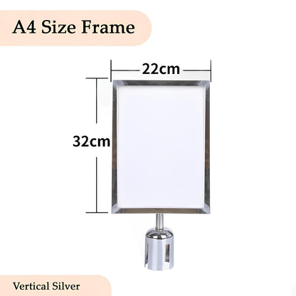 Stainless Steel Queue Up Stand