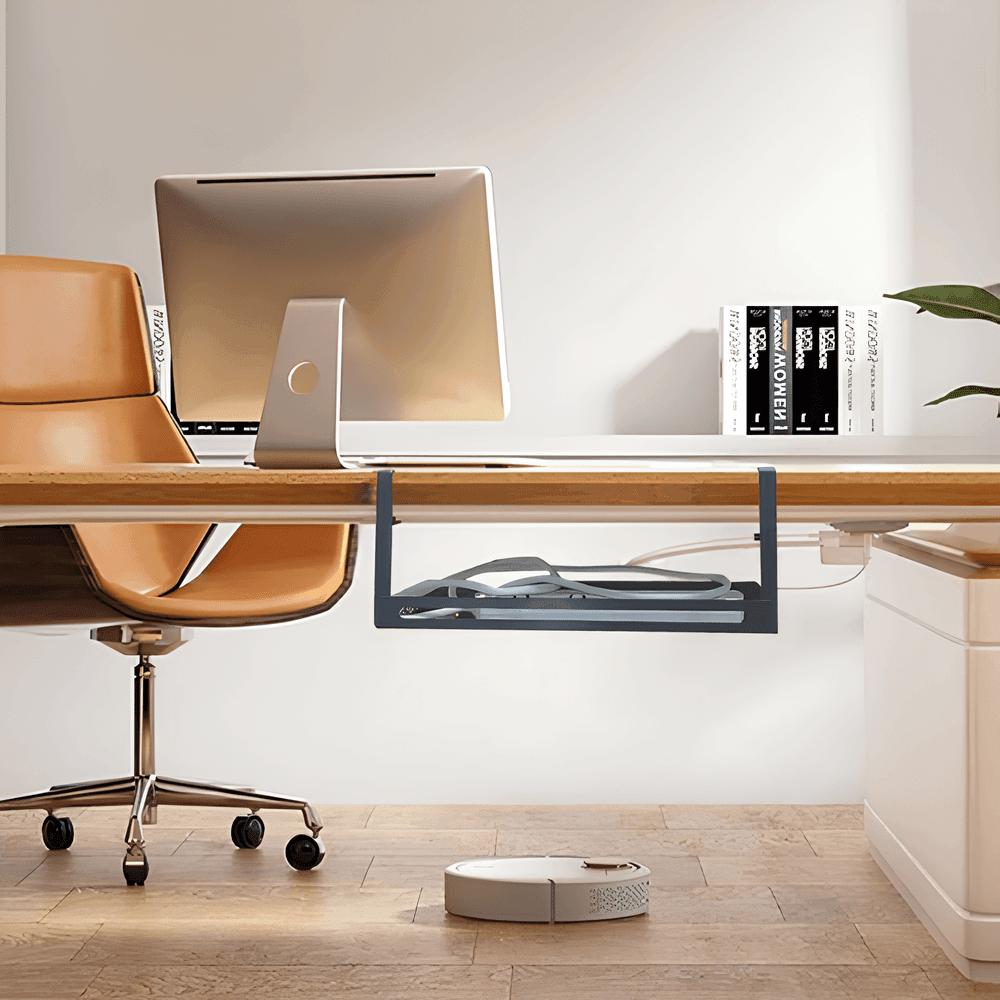 Under Desk Cable Management Examples 5 Easy Desk Cable Management