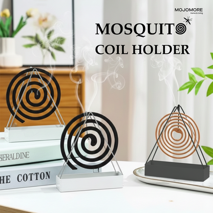 MOJOMORE Creative Mosquito Coil Holder Home Decor Triangular-shaped Triangle Holder Coil Hanging Rack