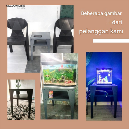 Heavy Duty Metal Bedside Small Table