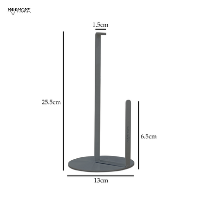 Mojomore Paper Towel Holder Stainless Steel Countertop Roll Kitchen Paper Towel Standing One-Hand Operation Organize