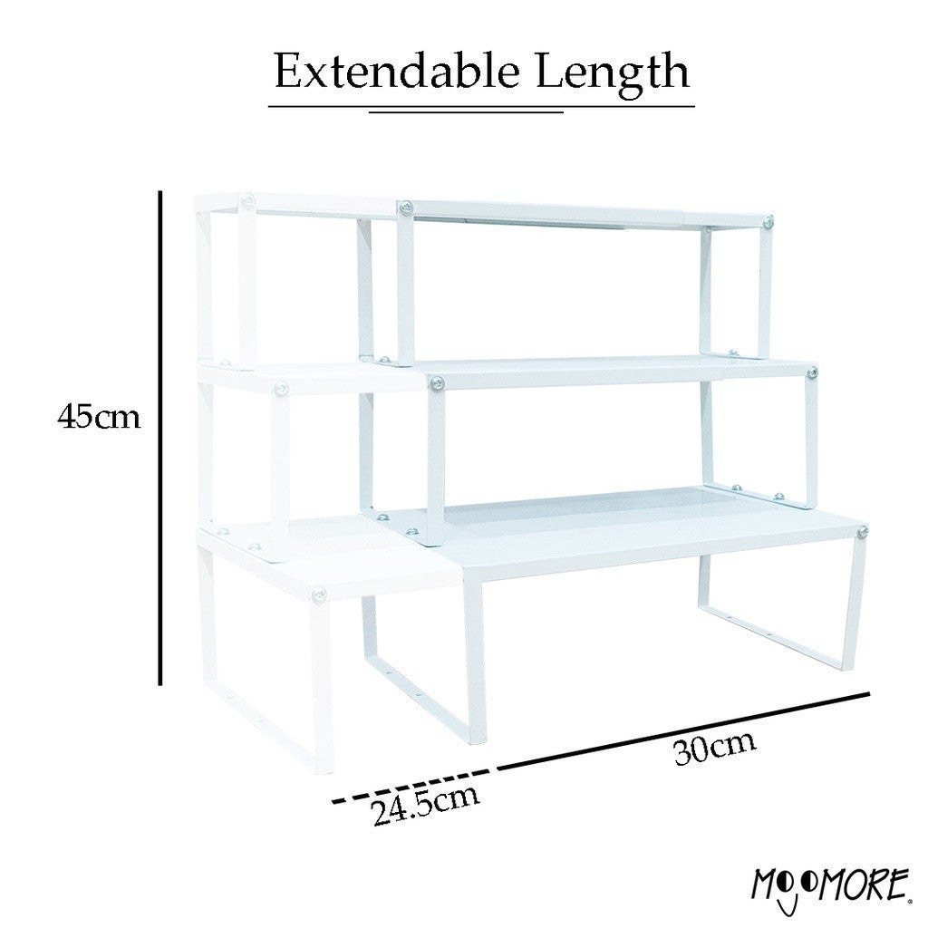 Expandable Stackable Organizer Rack