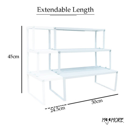 Expandable Stackable Organizer Rack