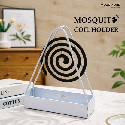 MOJOMORE Creative Mosquito Coil Holder Home Decor Triangular-shaped Triangle Holder Coil Hanging Rack