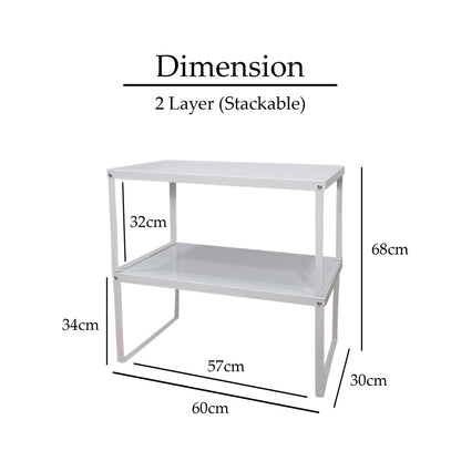 Stackable Organizer Rack