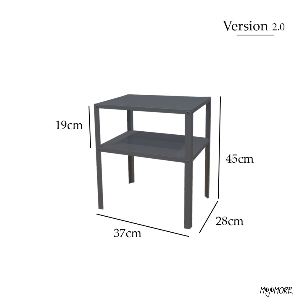 Heavy Duty Metal Bedside Small Table