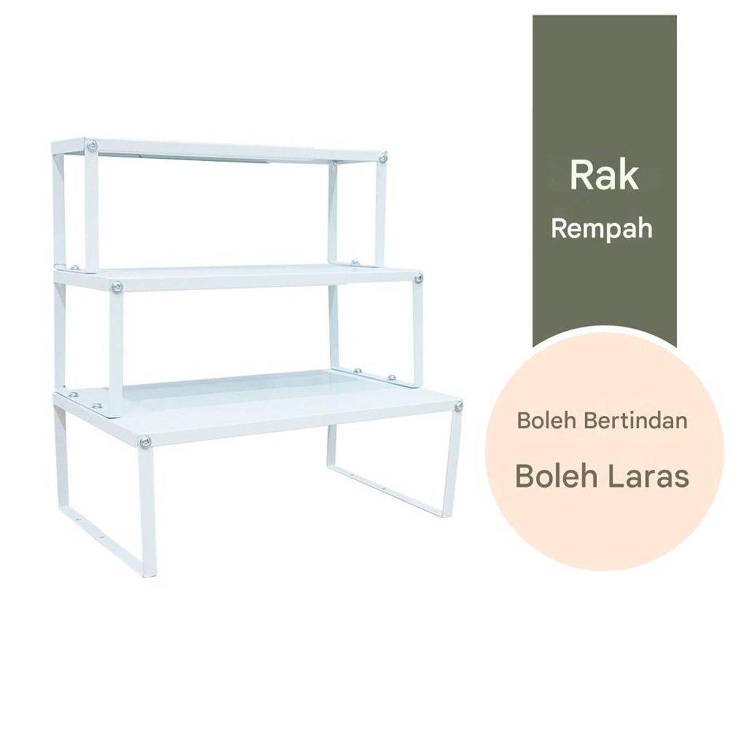 Expandable Stackable Organizer Rack