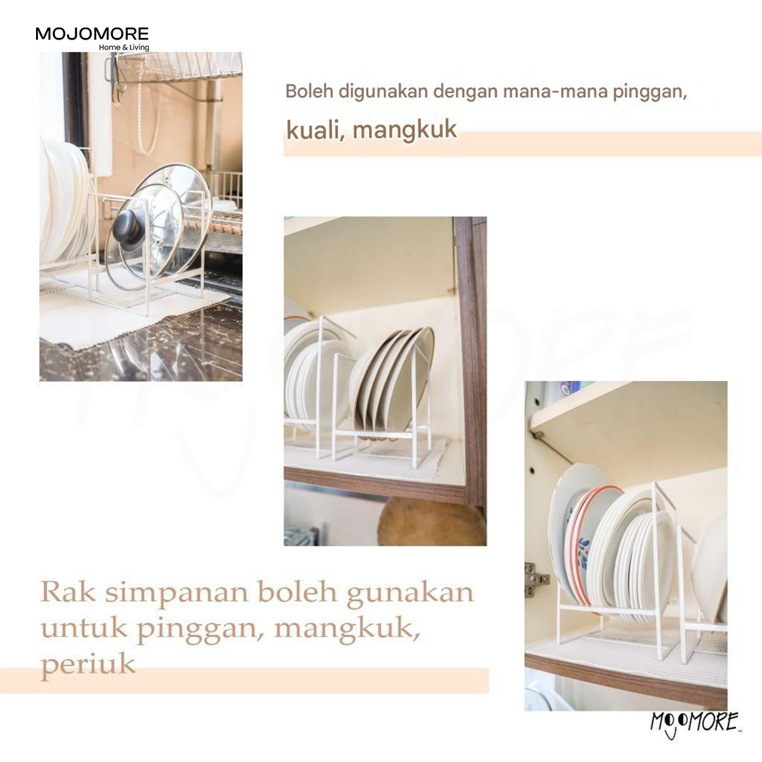 MOJOMORE Rak Pinggan Mangkuk Kitchen Dish Rack
