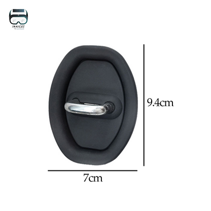 Mojomore Car Door Lock Protective Cover Door Protective Pad Door Shock Absorption Silicone Protective Pad Door Cushion