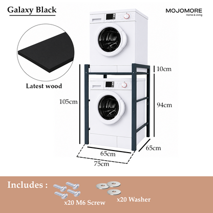 MOJOMORE Washing Drum Floor Machine Rak Dishwasher Microwave Oven Dryer Storage Shelf rak mesin basuh